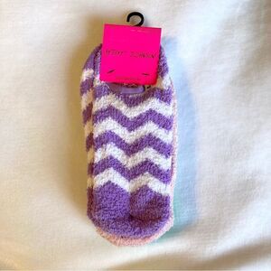Betsey Johnson 3 Pairs Cozy Lounge Socks Liners NWT
